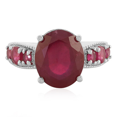 Madagascar Ruby Silver Ring