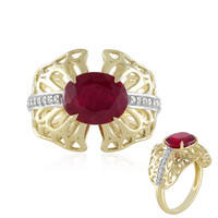 9K Madagascar Ruby Gold Ring (Ornaments by de Melo)