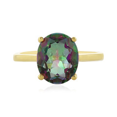 Mystic Quartz Silver Ring