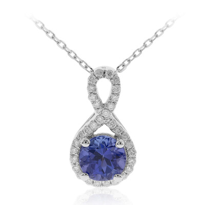 14K AAA Tanzanite Gold Necklace (CIRARI)