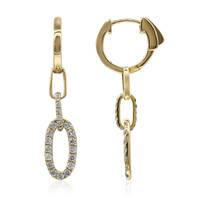 14K I1 (H) Diamond Gold Earrings (CIRARI)