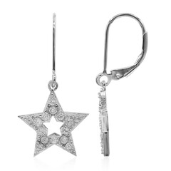 Zircon Silver Earrings