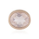 Rose Quartz Silver Pendant (MONOSONO COLLECTION)