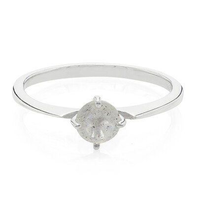 Romanian Spectrolite Silver Ring