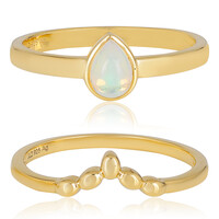 Welo Opal Silver Ring