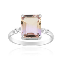 Ametrine Silver Ring
