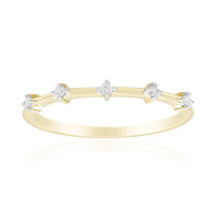 9K SI1 (G) Diamond Gold Ring