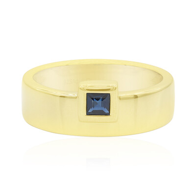 Blue Sapphire Silver Ring