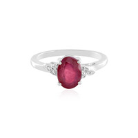 Madagascar Ruby Silver Ring