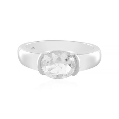 Petalite Silver Ring