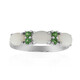 White Opal Silver Ring