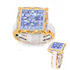 Tanzanite Silver Ring (Gems en Vogue)