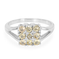 Imperial Topaz Silver Ring
