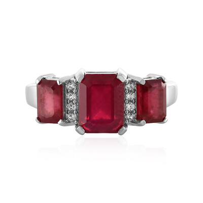 Madagascar Ruby Silver Ring