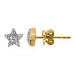 9K SI1 (G) Diamond Gold Earrings