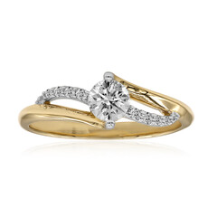 14K SI1 (G) Diamond Gold Ring