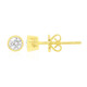 14K SI1 (G) Diamond Gold Earrings (Annette)