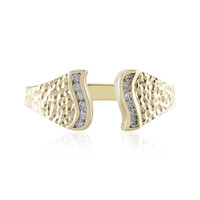 9K I2 (I) Diamond Gold Ring (de Melo)