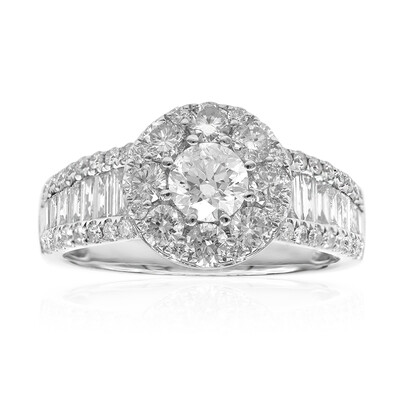 14K SI1 (H) Diamond Gold Ring (CIRARI)