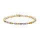 14K Fancy Sapphire Gold Bracelet (CIRARI)