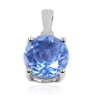 Colour Change Fluorite Silver Pendant