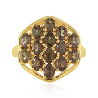 Colour Change Garnet Silver Ring