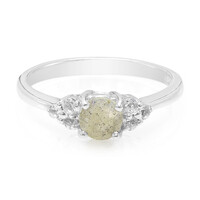 Romanian Spectrolite Silver Ring