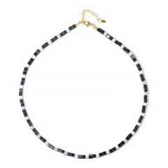 Black Hematite Silver Necklace