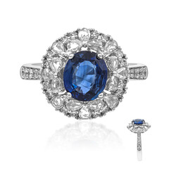 18K Ceylon Sapphire Gold Ring (CIRARI)