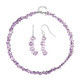 Rose de France Amethyst Silver Set