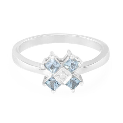 Sao Domingos Aquamarine Silver Ring