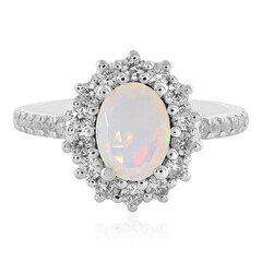 Welo Opal Silver Ring
