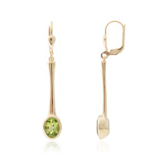 9K Peridot Gold Earrings (CUSTODANA)