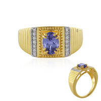 Tanzanite Silver Ring