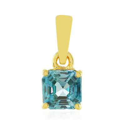 Ratanakiri Zircon Silver Pendant