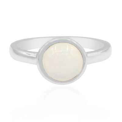 Welo Opal Silver Ring