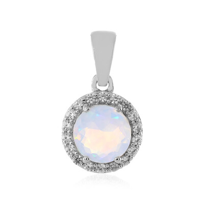 Welo Opal Silver Pendant