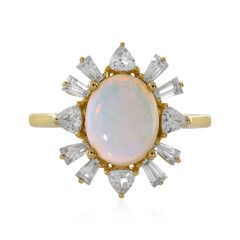 9K Australian Opal Gold Ring (Adela Gold)