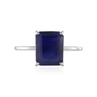 9K Madagascar Blue Sapphire Gold Ring