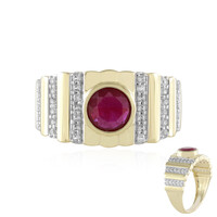 9K Madagascar Ruby Gold Ring (de Melo)