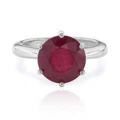 Madagascar Ruby Silver Ring