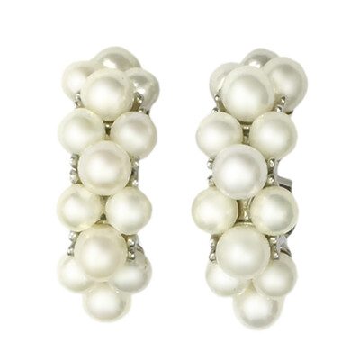 Freshwater pearl Silver Earrings
