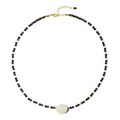 Lemon Chrysoprase Silver Necklace
