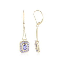 9K Tanzanite Gold Earrings (KM by Juwelo)