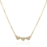 14K I1 (H) Diamond Gold Necklace (CIRARI)