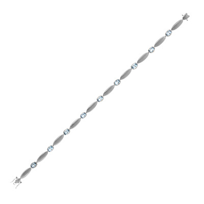 Santa Maria Aquamarine Platinum Bracelet (CUSTODANA)