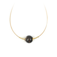 Muscovite Silver Necklace