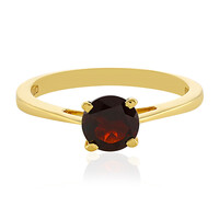 Mozambique Garnet Silver Ring
