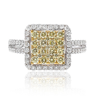 14K SI Yellow Diamond Gold Ring (CIRARI)