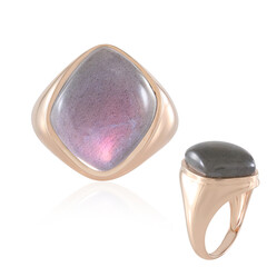 Purple Maniry Labradorite Silver Ring (KM by Juwelo)